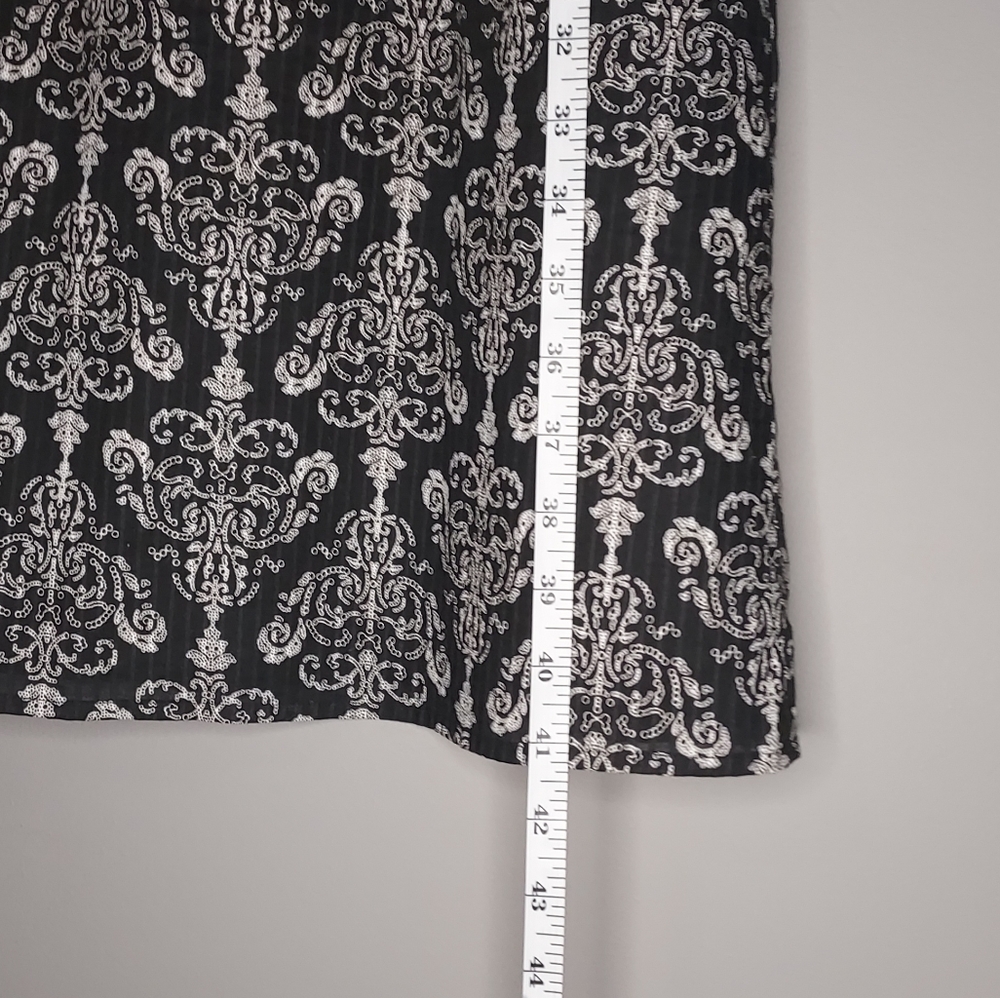 Loft, black & white size 12 dress - Picture 5 of 6